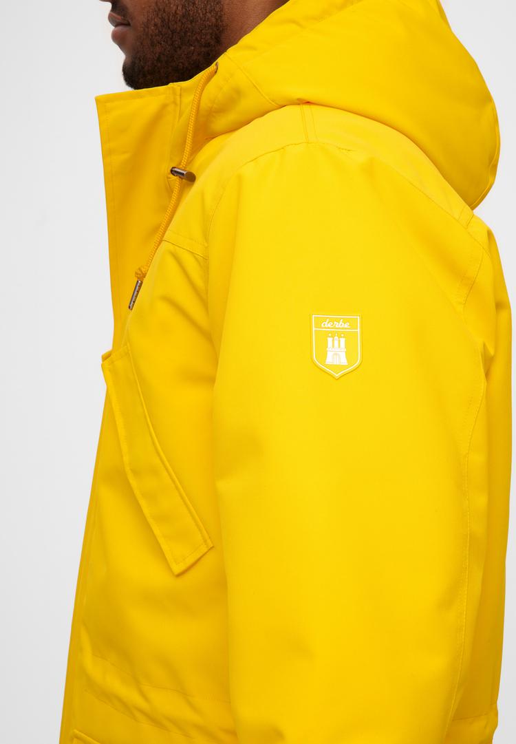 Derbe Derbe Festholm Winterjacke Herren - lemon chrome/lava smoke - 0 | SportScheck