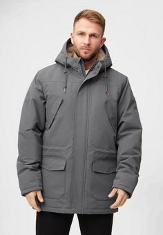 Rückansicht von Derbe Festholm Winterjacke Herren lava smoke/cobblestone