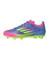 adidas F50 League FG/MG Polar Victory Kids Wei&szlig; Fu&szlig;ballschuhe Kinder - blaugelbrosa