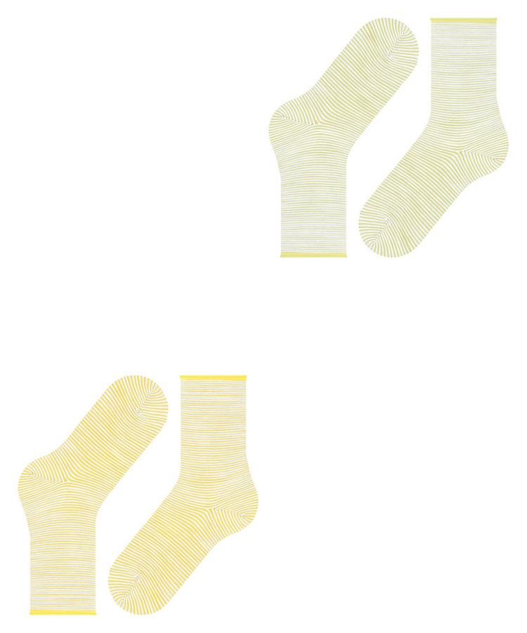 ESPRIT ESPRIT Allover Stripe  2-Pack Socken Damen - sortiment (0360) - 2 | SportScheck