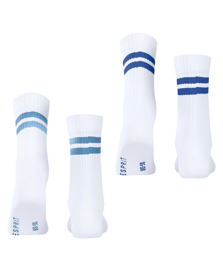 ESPRIT ESPRIT Tennis Stripe SO  2-Pack Socken Damen - raw white (2170) - 0 | SportScheck