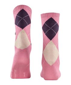 Rückansicht von Burlington Rib Courtside SO Freizeitsocken Damen tea rose (8847)