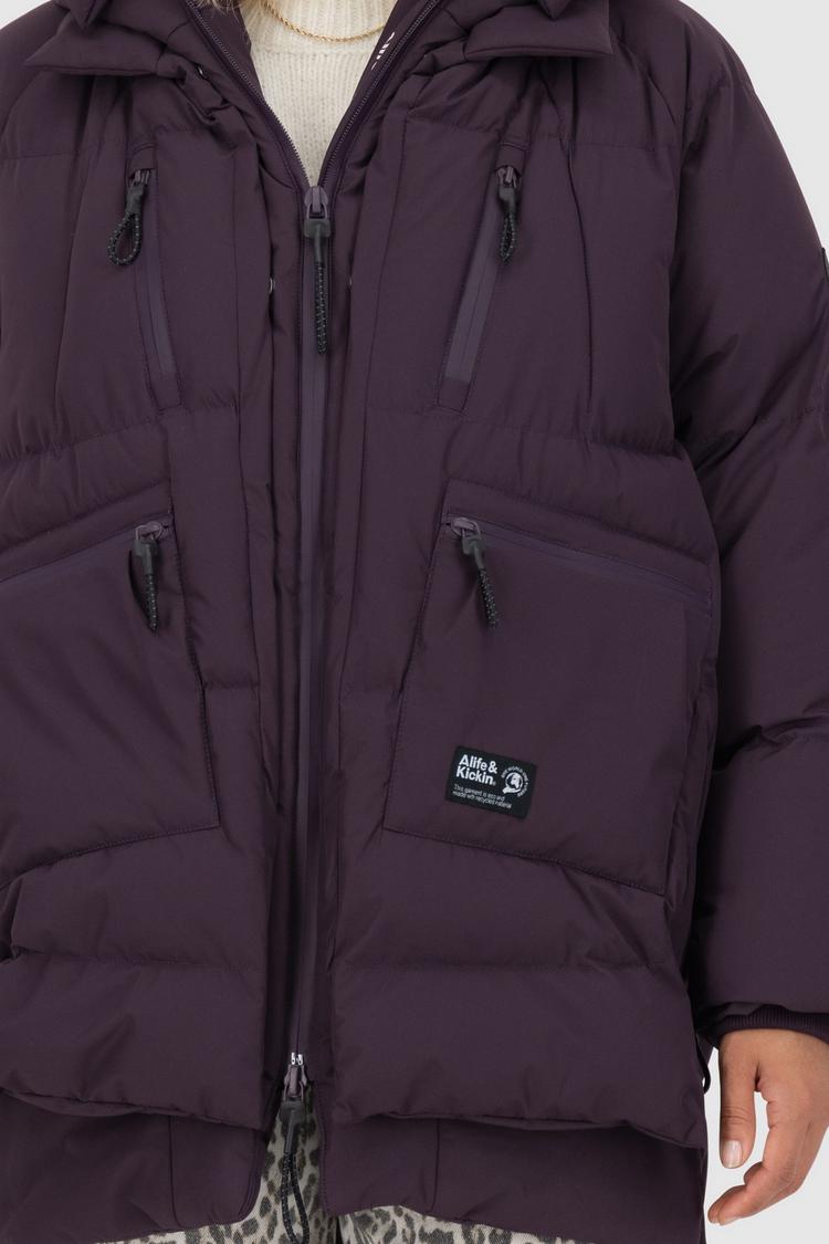 ALIFE AND KICKIN ALIFE AND KICKIN Rachel Windbreaker Damen - aubergine - 4 | SportScheck