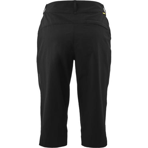 Rückansicht von Gonso Adventure Pants 3/4 Fahrradhose Damen Schwarz01100