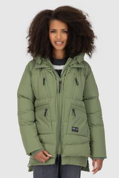 Rückansicht von ALIFE AND KICKIN Rachel Windbreaker Damen green