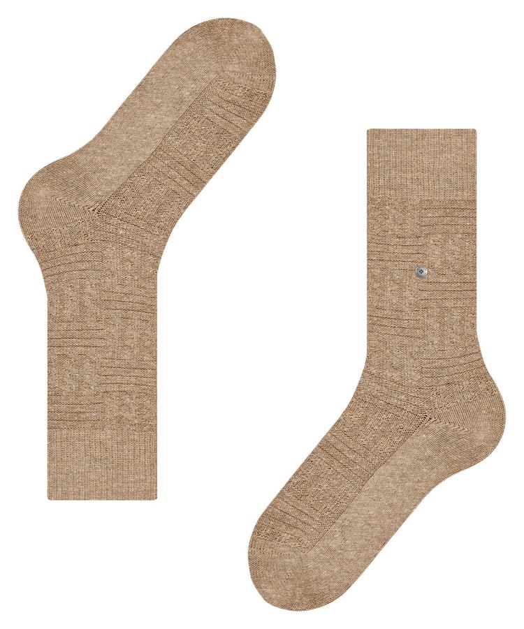 Burlington Burlington Structure Boot SO Socken Herren - camel mel. (5142) - 2 | SportScheck