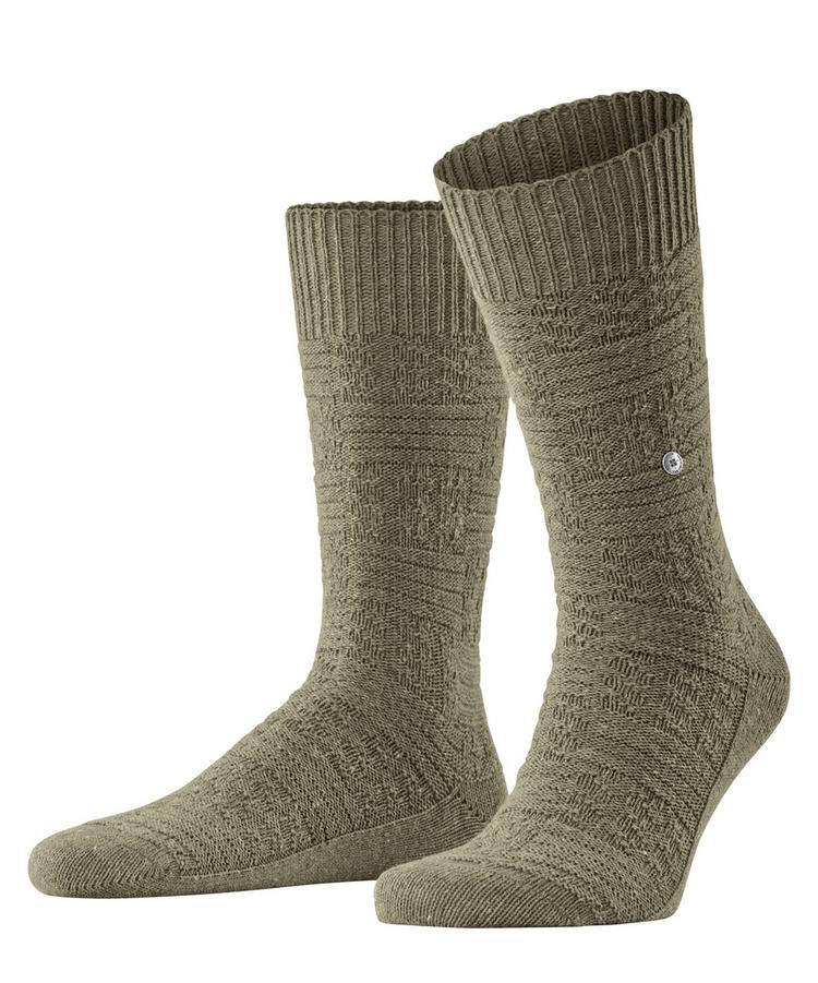 Burlington Burlington Structure Boot Socken Herren - oliv mel. (7328) - 0 | SportScheck
