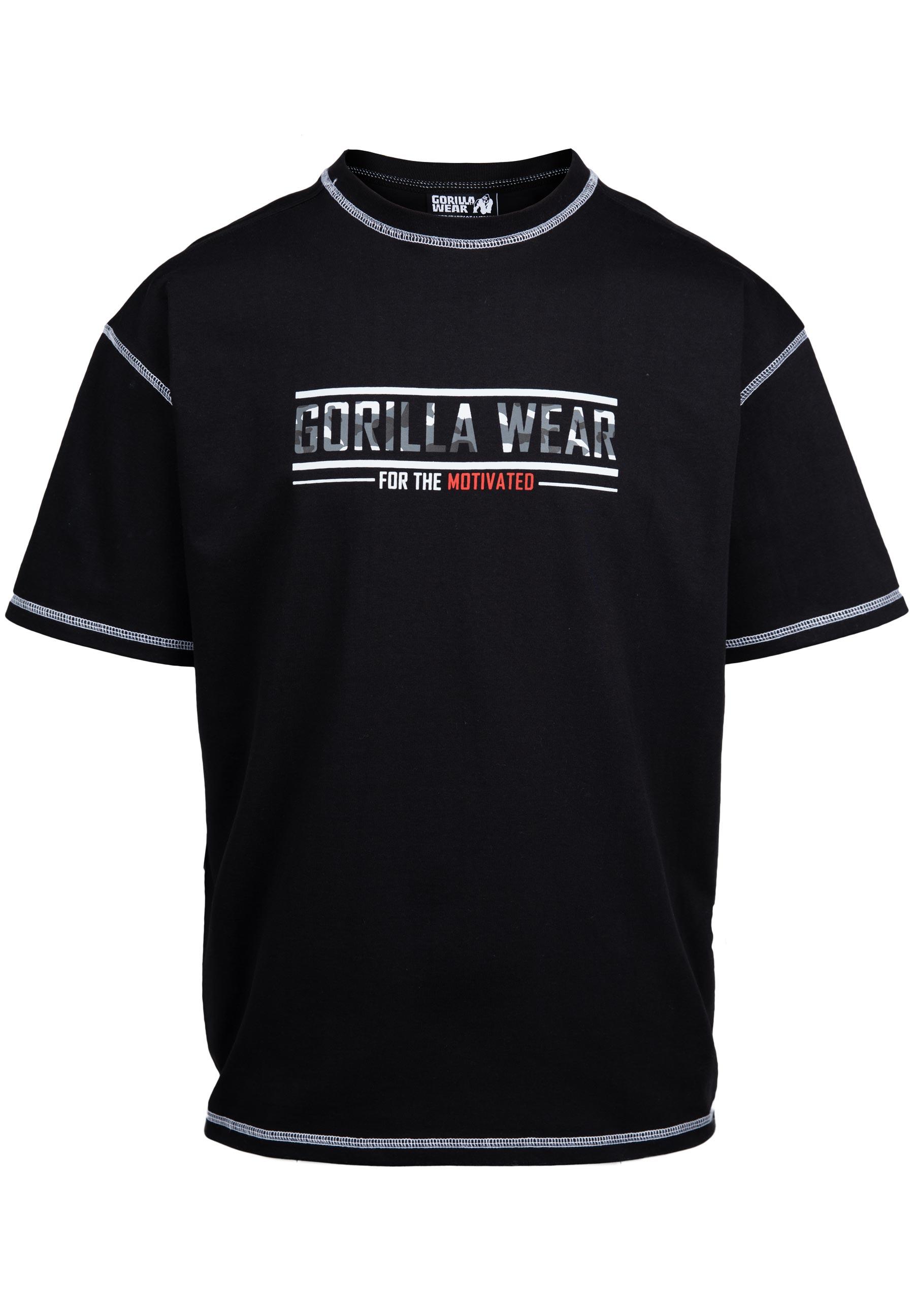 Gorilla Wear Saginaw Printshirt Herren - Black