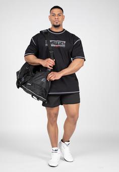 Rückansicht von Gorilla Wear Saginaw Printshirt Herren Black