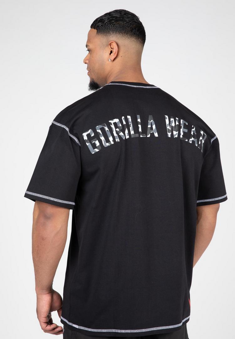 Gorilla Wear Gorilla Wear Saginaw Printshirt Herren - Black - 2 | SportScheck