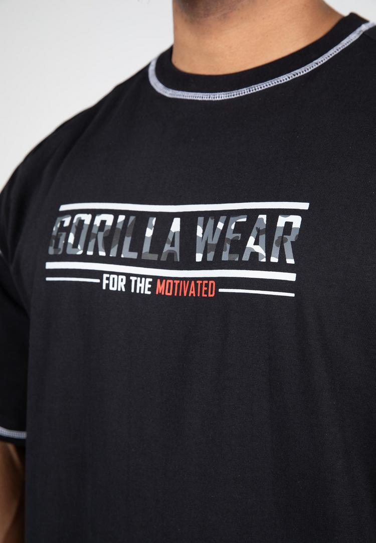 Gorilla Wear Gorilla Wear Saginaw Printshirt Herren - Black - 1 | SportScheck