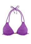 Lascana Triangel-Bikini-Top Bikini Oberteil Damen - lila