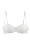 Lascana B&uuml;gel-Bandeau-Bikini-Top Bikini Oberteil Damen - creme