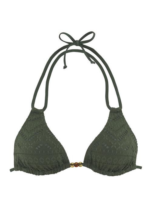Lascana Triangel-Bikini-Top Bikini Oberteil Damen