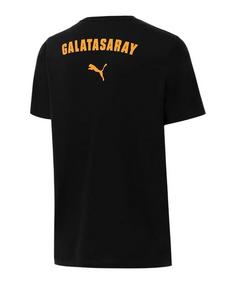 Rückansicht von PUMA Galatasaray Istanbul T-Shirt Fanshirt Herren schwarz