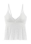 Lascana Tankini-Top Bikini Oberteil Damen - creme