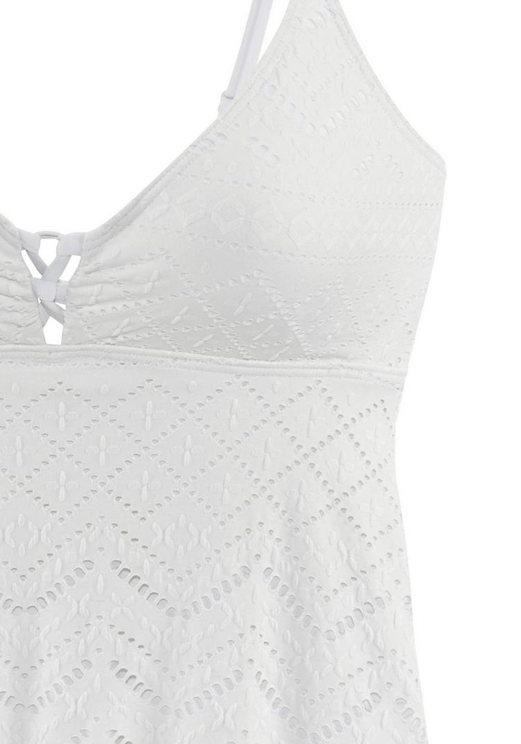 Lascana Lascana Tankini-Top Bikini Oberteil Damen - creme - 0 | SportScheck