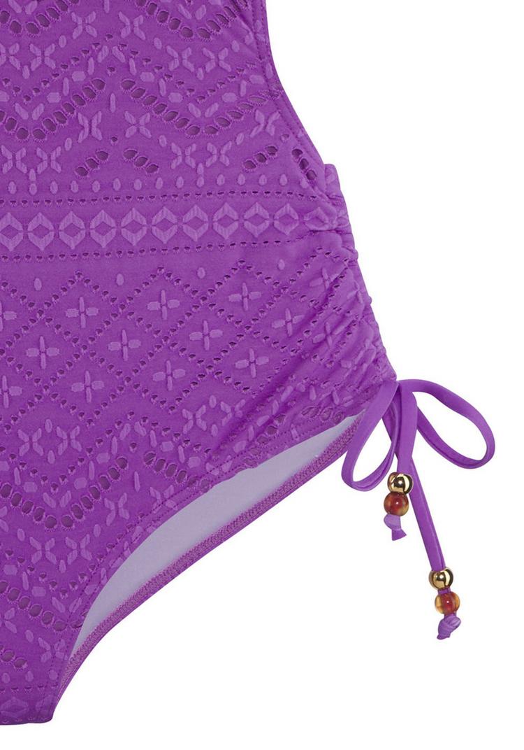 Lascana Lascana Badeanzug Badeanzug Damen - lila - 0 | SportScheck