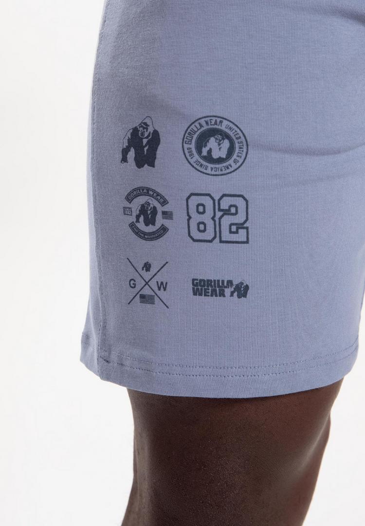 Gorilla Wear Gorilla Wear Funktionsshorts Herren - Stonewash Blue - 1 | SportScheck
