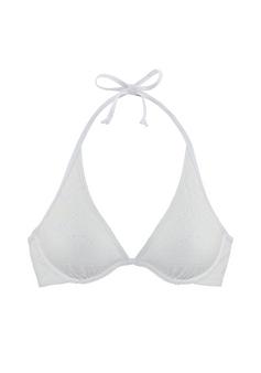 Lascana Bügel-Bikini-Top Bikini Oberteil Damen creme