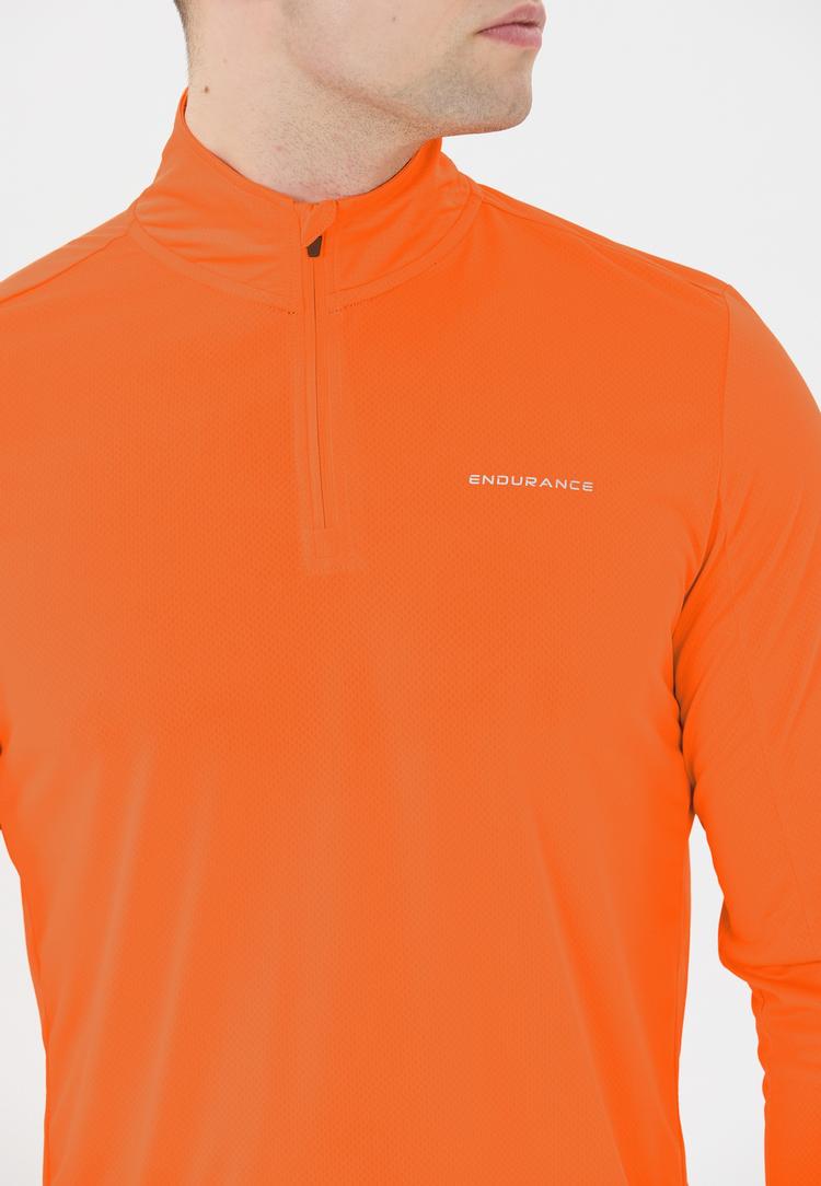 Endurance Endurance Omais Langarmshirt Herren - 5117 Dragon Fire - 0 | SportScheck