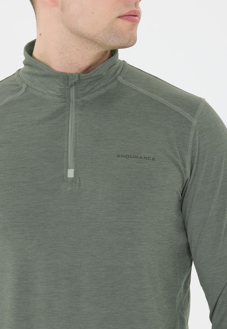 Endurance Endurance Tune Langarmshirt Herren - 3058 Balsam Green - 1 | SportScheck