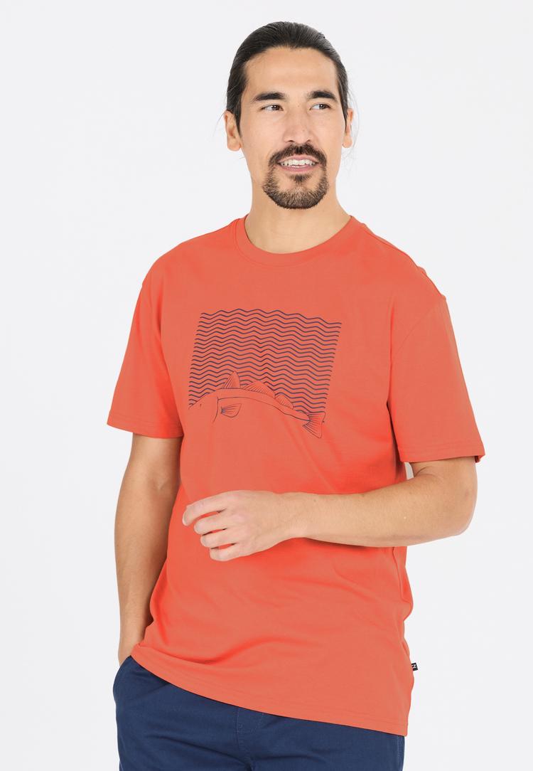 Cruz Cruz Gander Printshirt Herren - 4124 Apricot Brandy - 2 | SportScheck