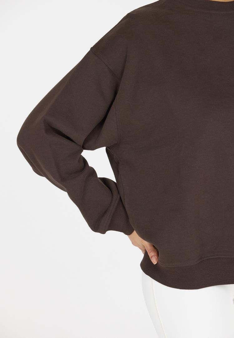 Athlecia Athlecia Cabell Sweatshirt Damen - 1294 Chocolate Torte - 0 | SportScheck