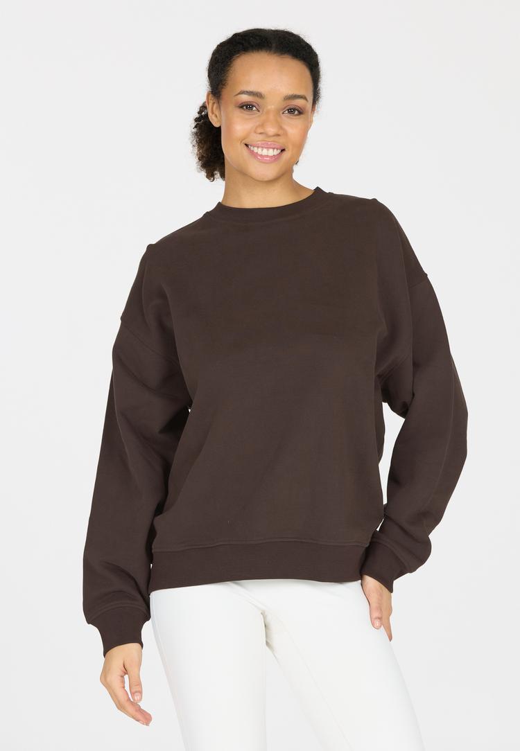 Athlecia Athlecia Cabell Sweatshirt Damen - 1294 Chocolate Torte - 1 | SportScheck