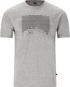 Cruz Gander Printshirt Herren - 1005 Light Grey Melange
