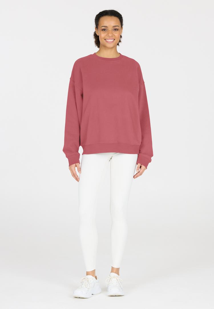 Athlecia Athlecia Cabell Sweatshirt Damen - 4378 Roan Rouge - 1 | SportScheck