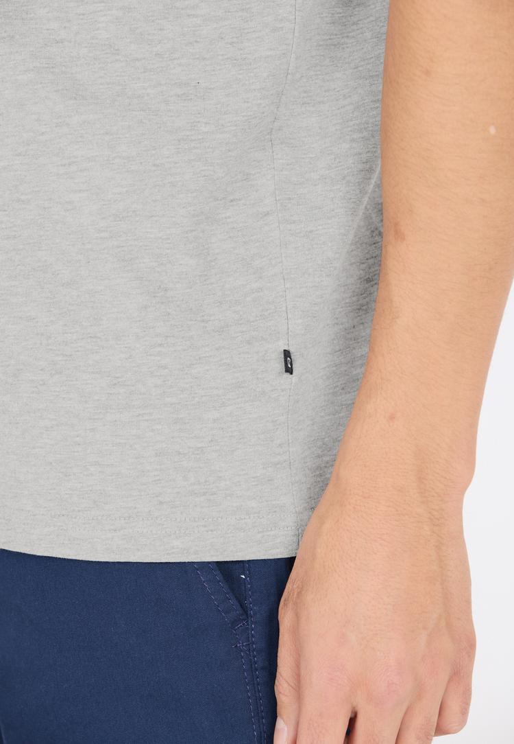 Cruz Cruz Gander Printshirt Herren - 1005 Light Grey Melange - 2 | SportScheck