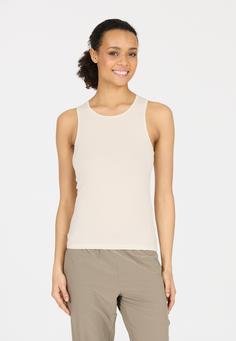 Rückansicht von Athlecia Tinashe Tanktop Damen 1207 Vaporous Gray