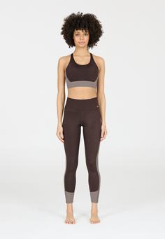 Rückansicht von Athlecia Aspasia Tights Damen 1294 Chocolate Torte