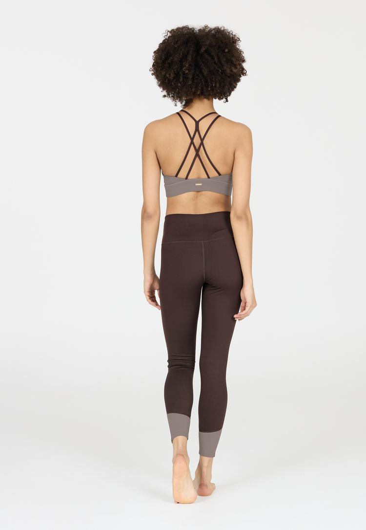 Athlecia Athlecia Aspasia Tights Damen - 1294 Chocolate Torte - 3 | SportScheck