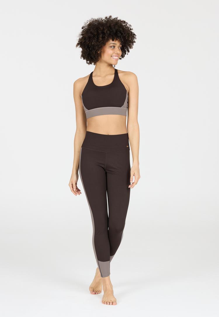 Athlecia Athlecia Aspasia BH Damen - 1294 Chocolate Torte - 1 | SportScheck