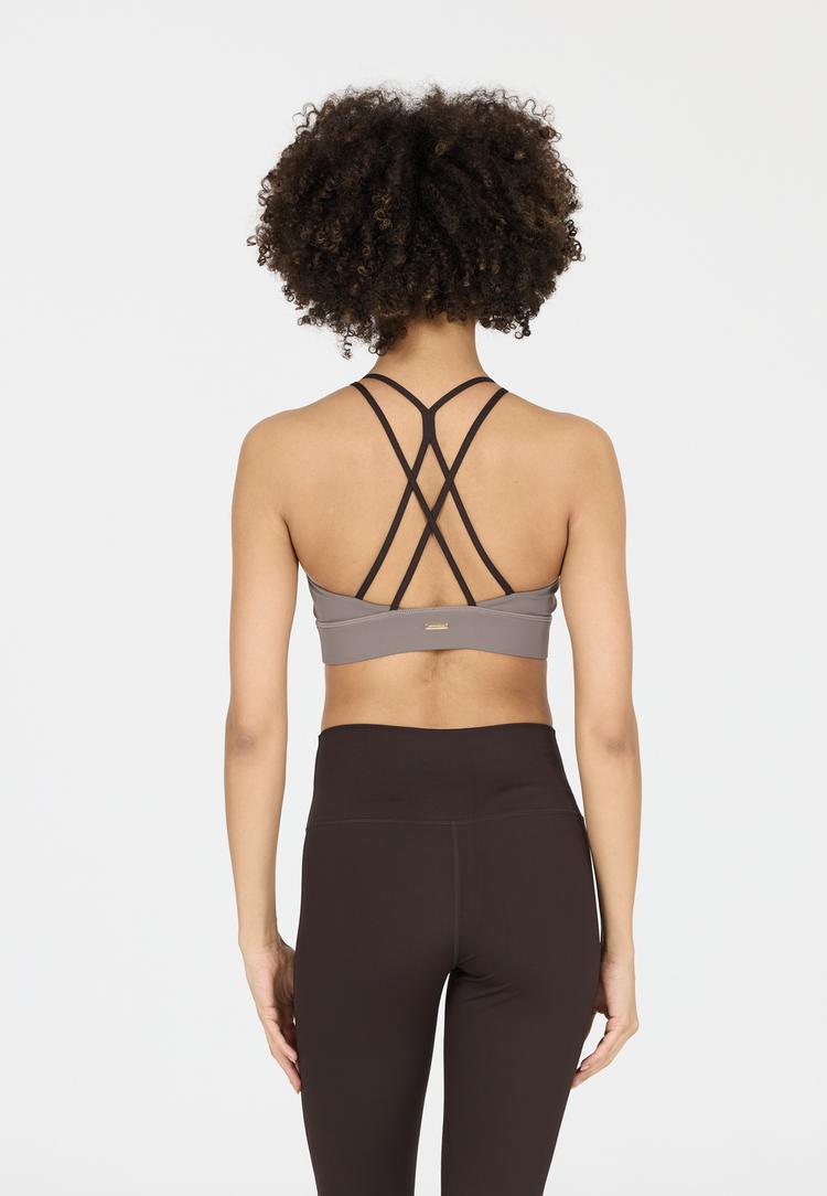 Athlecia Athlecia Aspasia BH Damen - 1294 Chocolate Torte - 3 | SportScheck