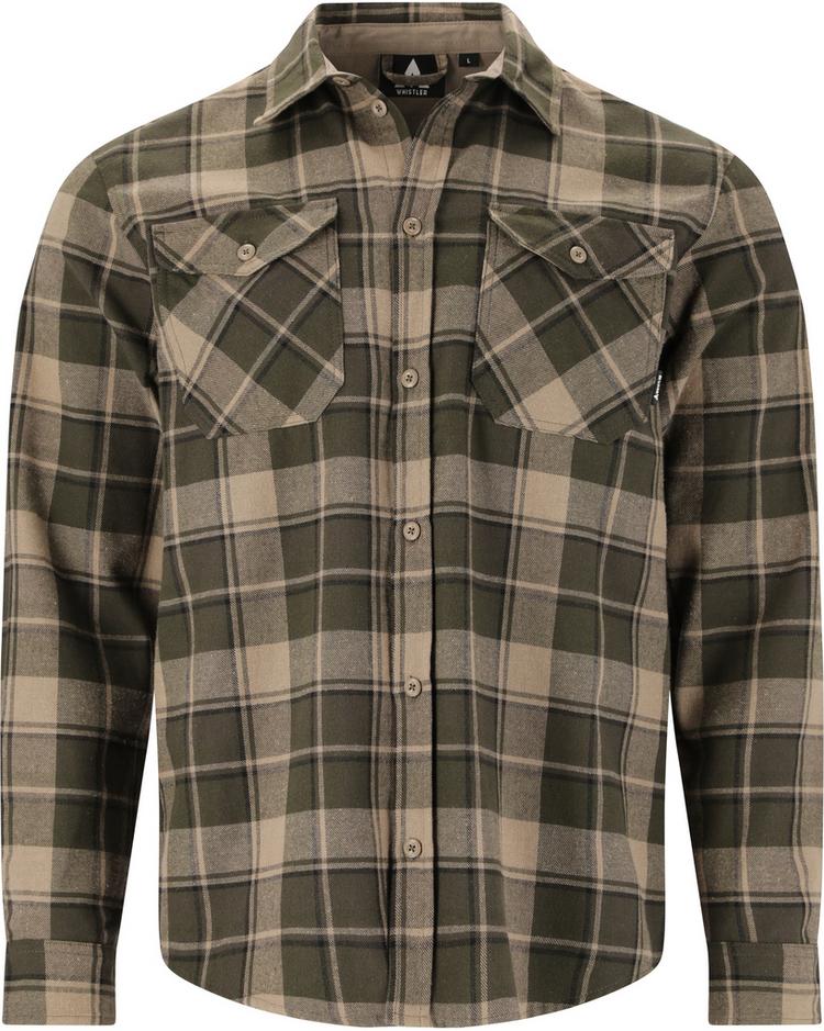 Whistler Whistler Bargo Langarmhemd Herren - 3040 Fallen Rock - 0 | SportScheck