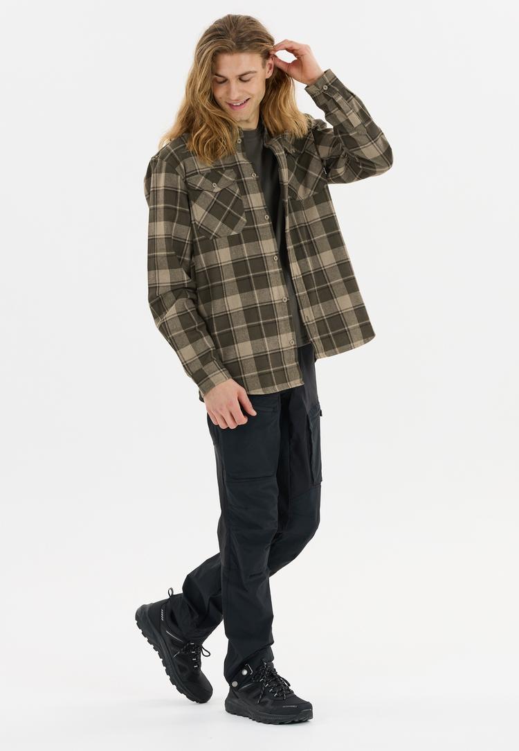 Whistler Whistler Bargo Langarmhemd Herren - 3040 Fallen Rock - 0 | SportScheck