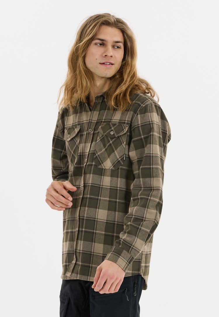 Whistler Whistler Bargo Langarmhemd Herren - 3040 Fallen Rock - 2 | SportScheck