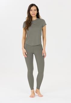Rückansicht von Athlecia Doja Funktionsshirt Damen 1013 Gunmetal