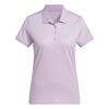 adidas Damen Ottoman Kurz&auml;rmeliges Poloshirt Funktionsshirt Damen - Powder Plum