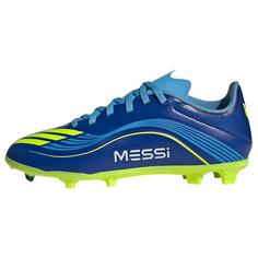 adidas F50 Messi League Kids FG/MG Fußballschuh Fußballschuhe Kinder Royal Blue / Solar Yellow / Semi Blue Burst