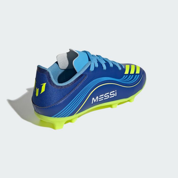 adidas adidas F50 Messi League Kids FG/MG Fu&szlig;ballschuh Fu&szlig;ballschuhe Kinder - Royal Blue / Solar Yellow / Semi Blue Burst - 3 | SportScheck