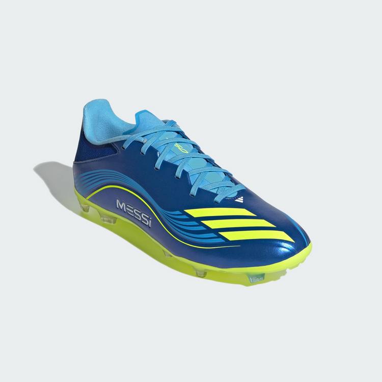 adidas adidas F50 Messi League FG/MG Fu&szlig;ballschuh Fu&szlig;ballschuhe - Royal Blue / Solar Yellow / Semi Blue Burst - 2 | SportScheck