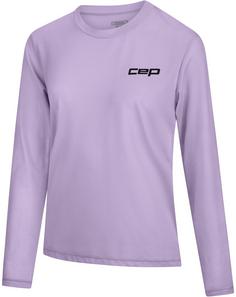CEP Run Shirt Long Funktionsshirt Damen lilac