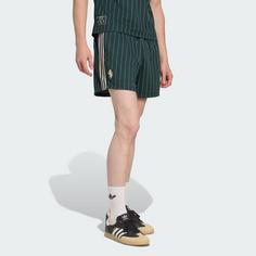 Rückansicht von adidas Juventus Turin Terrace Icons Shorts Funktionsshorts Herren Shadow Green