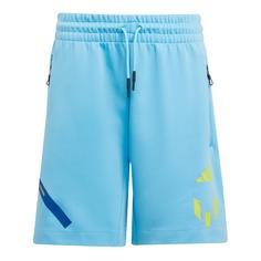 adidas MESSI ZNE SHORTS FÜR KINDER Funktionsshorts Kinder Semi Blue Burst / Semi Solar Yellow