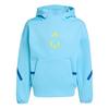 adidas MESSI ZNE HOODIE KIDS Sweatshirt Hoodie Kinder - Semi Blue Burst / Semi Solar Yellow