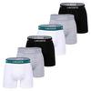 Lacoste Boxershort Unterhose Herren - Schwarz/Wei&szlig;/Grau